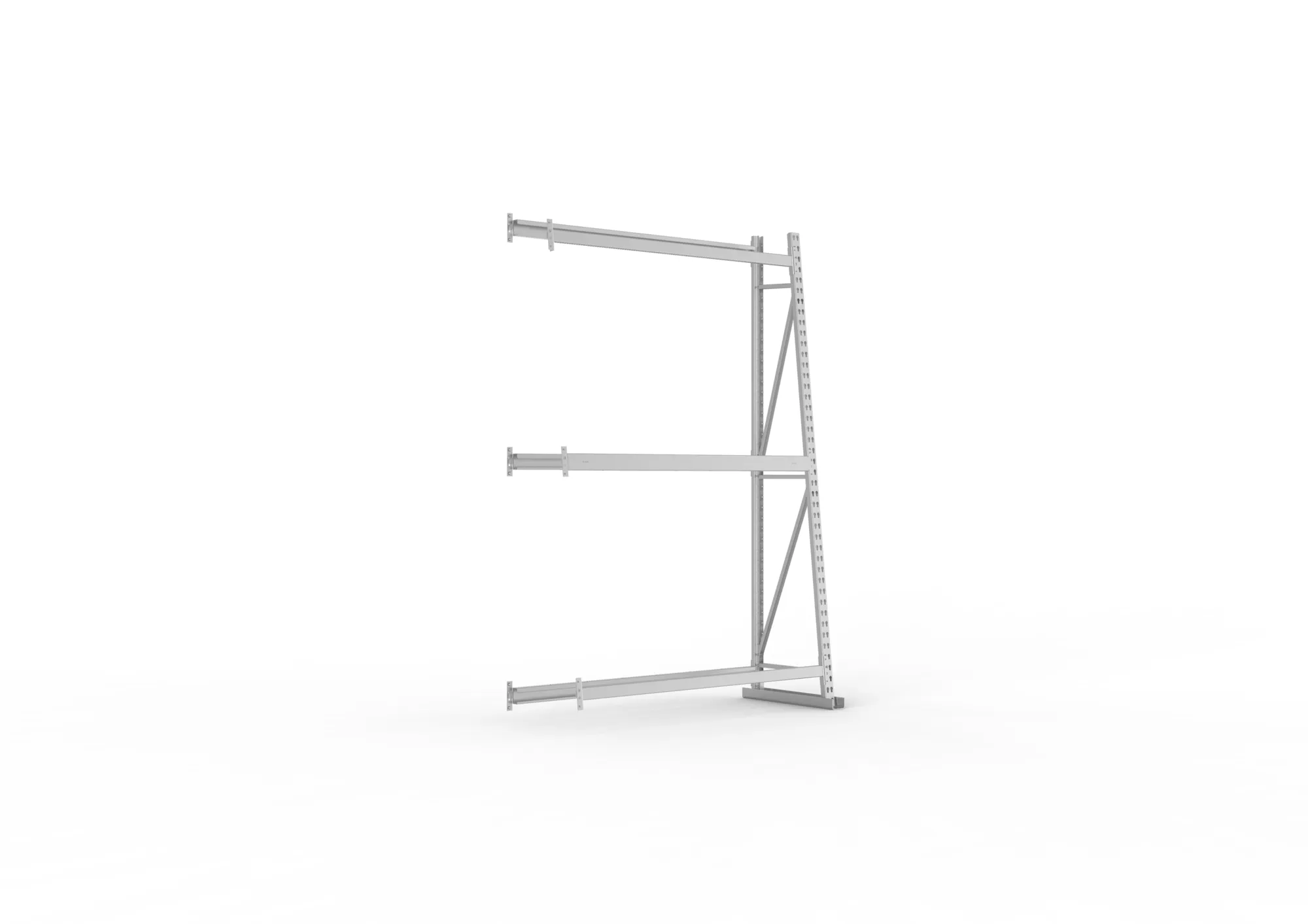 META MINI-RACK | Profillagerregal | Anbauregal | 2200 x 1400 x 500 mm | RAL 7035