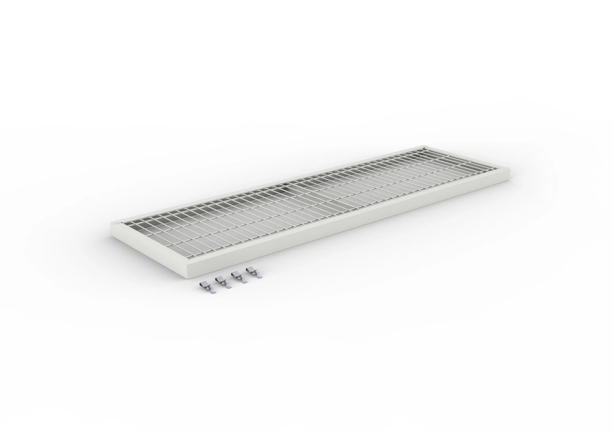 CL ZDrahtboden 1300 400 150kg R7035 kpl