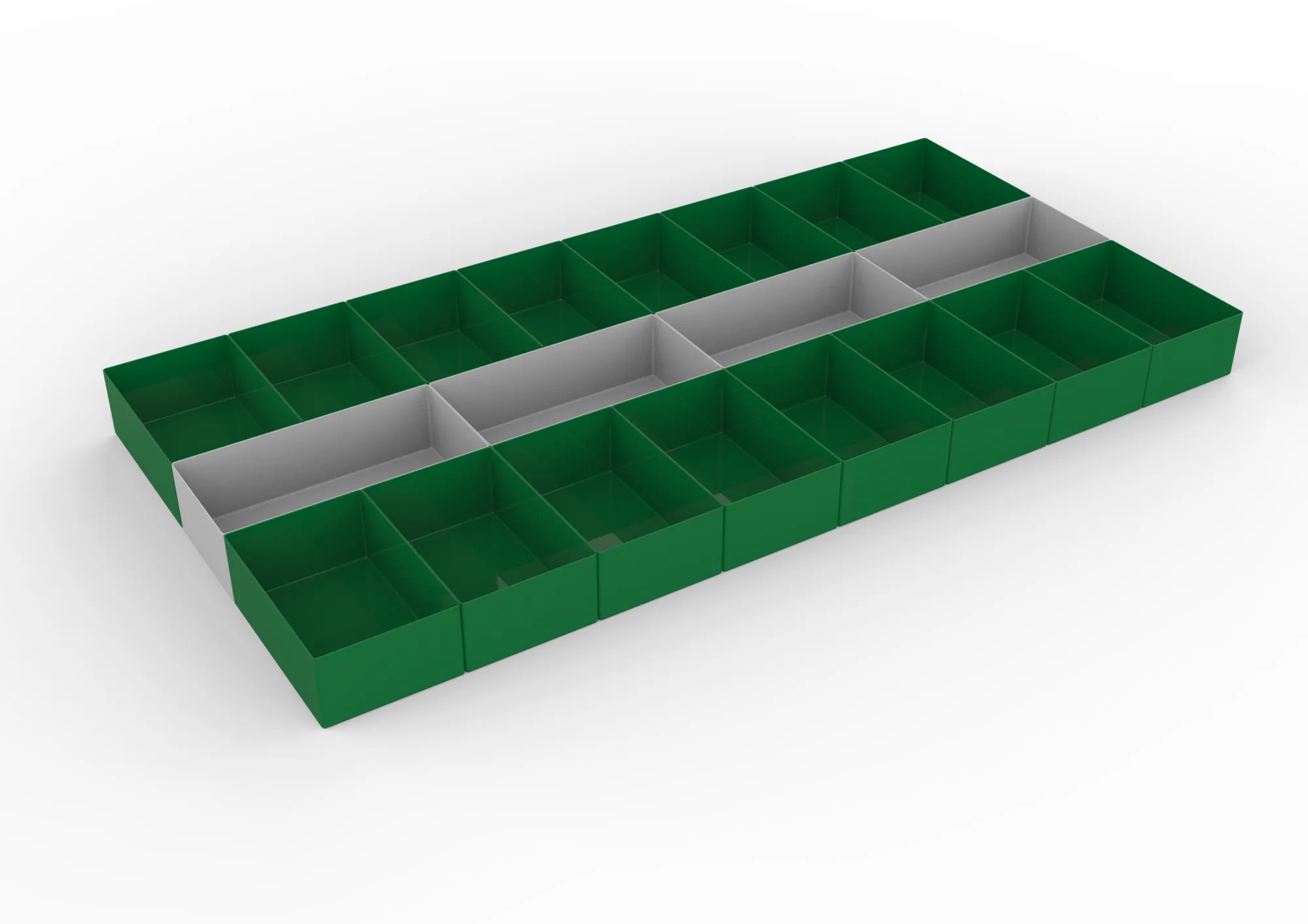 SET2 Einsatzkästen Schublade