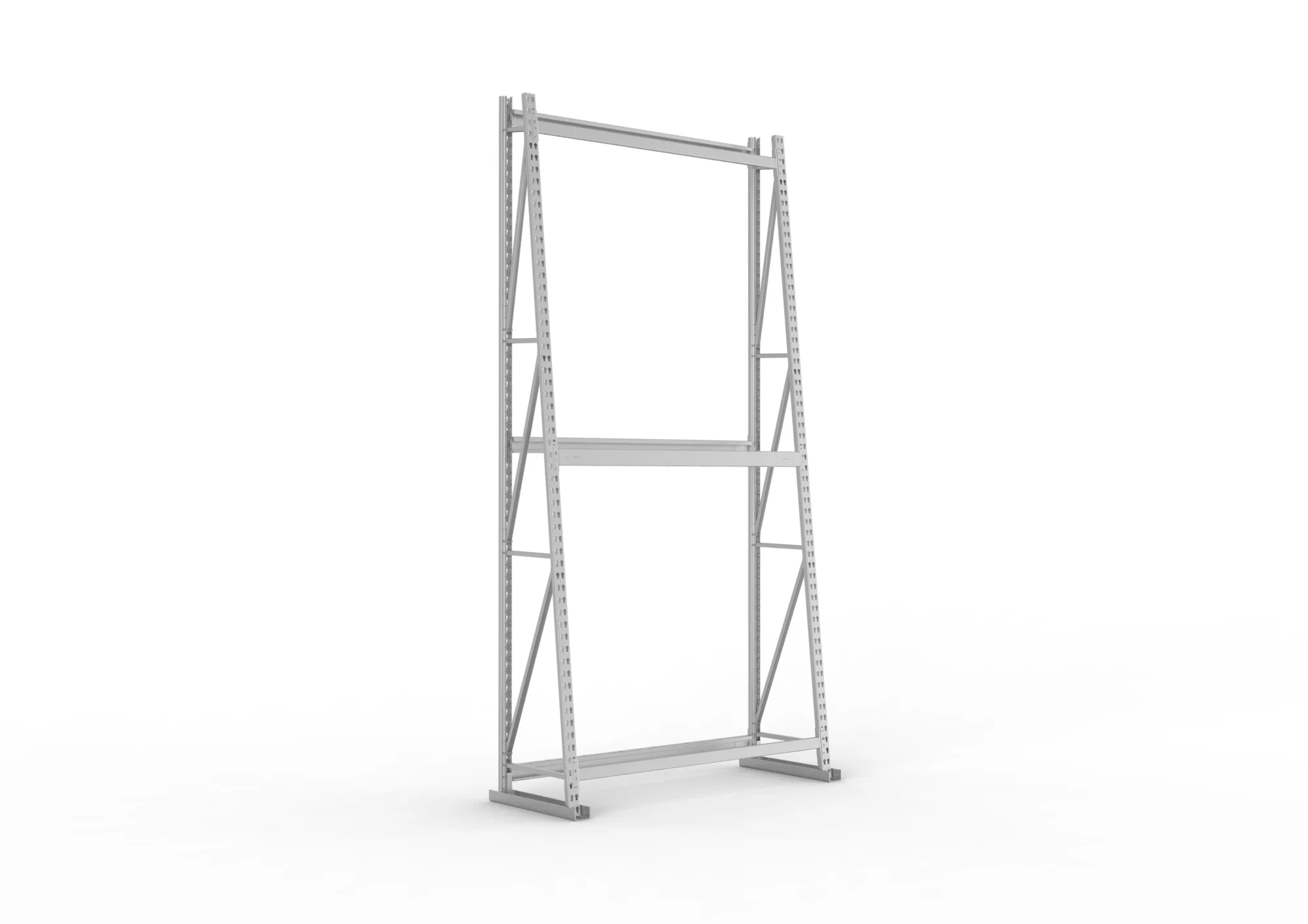 META MINI-RACK | Profillagerregal | Grundregal | 3000 x 1400 x 500 mm | RAL 7035